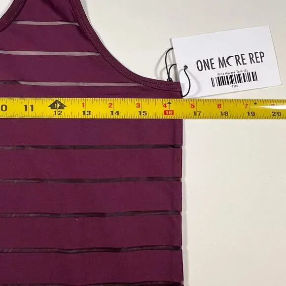 Zyia Active Wine Havana Athletic Tank NWT | Women's S - Picture 9 of 10